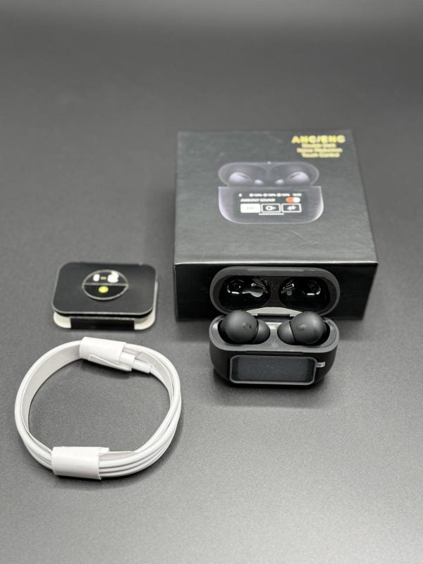 A9 Pro Digital Display Case Airpods / Anc/enc Touch Screen Wireless Earbuds | A9 Pro Airpods