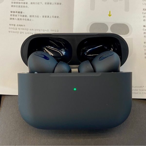 Black Pro 2 Tws Wireless Earbuds – Bluetooth 5.1, Touch Control, Noise Cancelling, With Charging Case