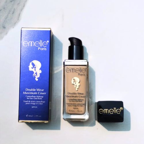Emelie Double Wear Maximum Cover Foundation Spf25 – Face & Body