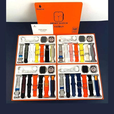 Fendior S100 Ultra Smart Watch 7in1 49mm – Random Color