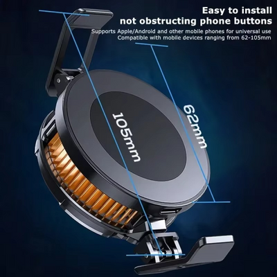 Memo Cx07 Mobile Phone Magnetic – Cooling Fan Radiator Cool Heat Absorber For Ios Iphone Android
