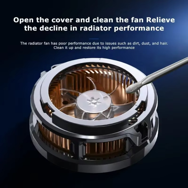 Memo Cx07 Mobile Phone Magnetic – Cooling Fan Radiator Cool Heat Absorber For Ios Iphone Android